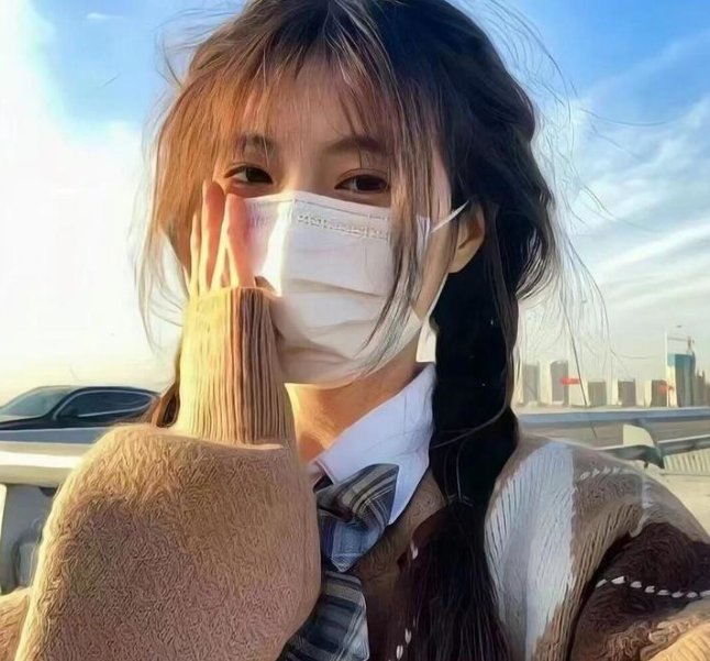 不羁的美女
